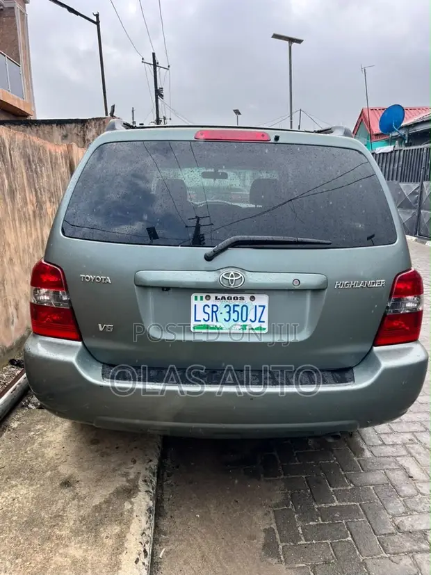 Toyota Highlander 2006 Green - 1