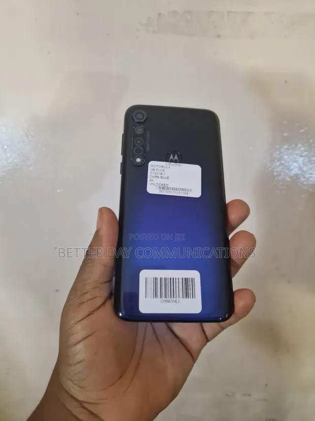 Motorola Moto G8 Plus 64GB Blue (Amfani da UK) - 1