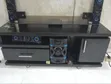 Home Interiors TV Stand Console with Glass Top - 1