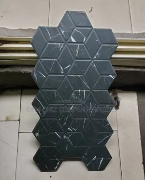 Small Hexagon Tiles - Glossy Porcelain