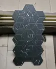 Small Hexagon Tiles - Glossy Porcelain - 1
