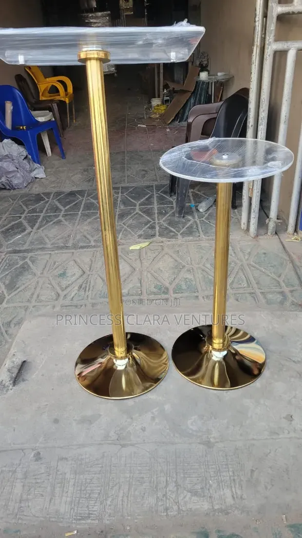 High Quality Gold Acrylic Unbreakable Church Pulpit - 1