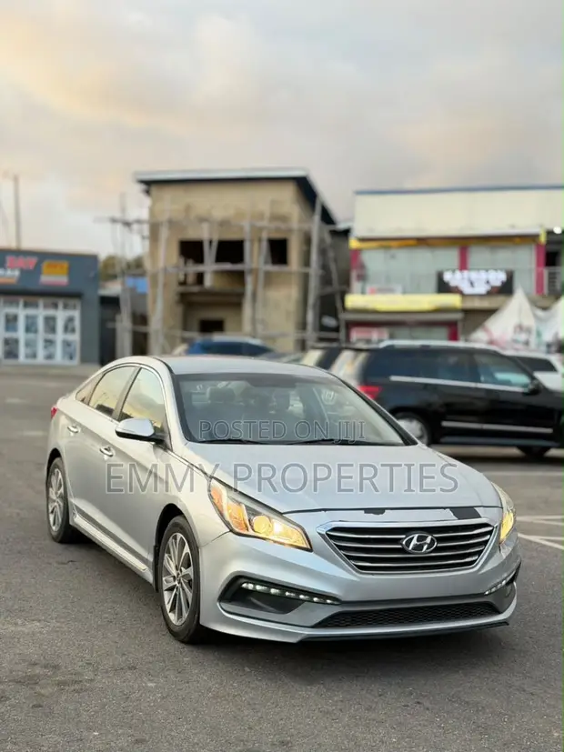 2015 Hyundai Sonata Sport Sedan - Silver - 1