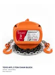 TOYO-INTL 3 Ton Chain Block / Chain Hoist - 1