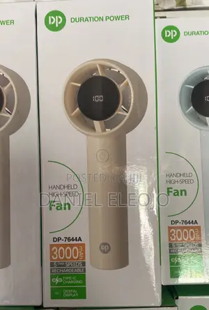 Brand New Dp Rechargeable Hand Fan