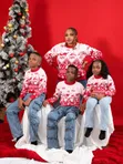 Jumuiya Red Christmas Sweater - 4