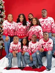 Jumuiya Red Christmas Sweater - 5