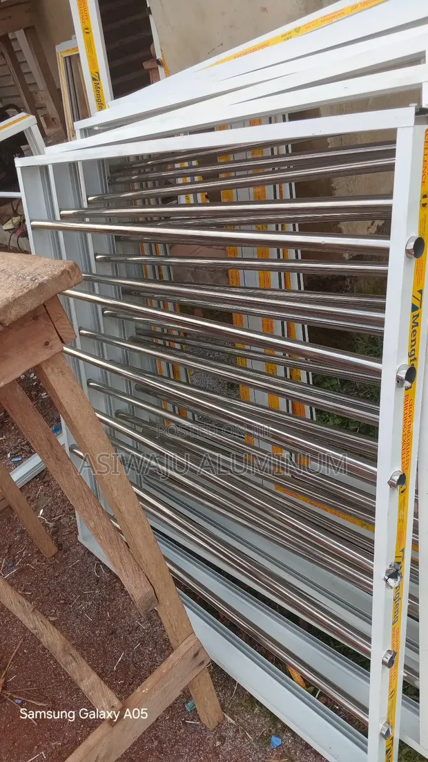 Aluminum Frame with Burglary Protection - 1