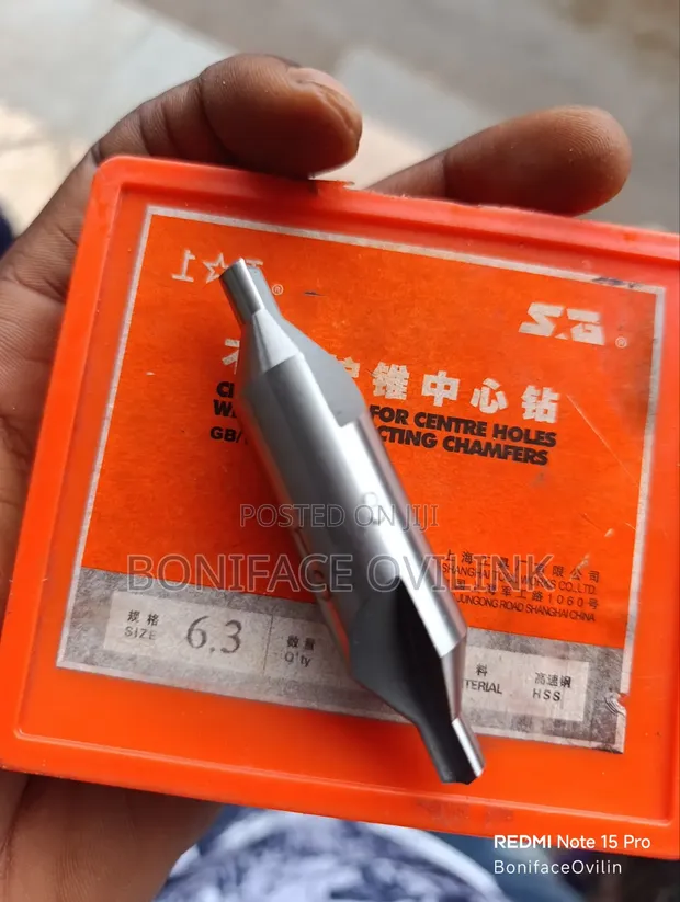 British Standard BS No. 6 Center Drill Bit - 1