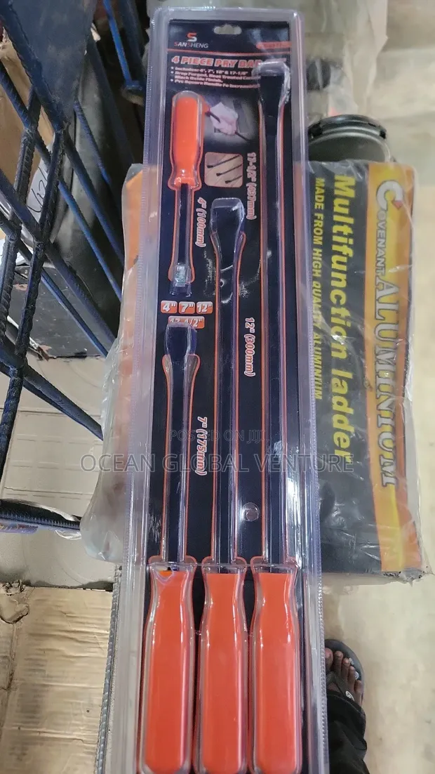 Pry Bar Complete Set - Brand New - 1