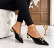 New Animal Colour Print Half Shoes - Women's - 3