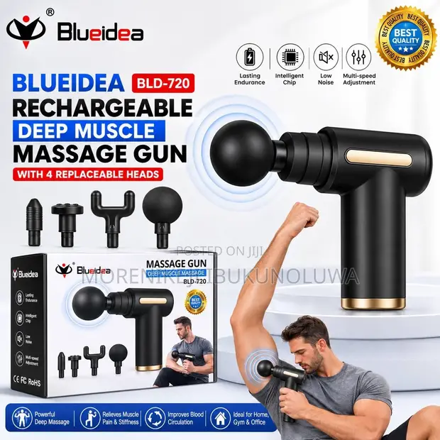 Blueidea Rechargeable Deep Muscle Massage Gun - 1