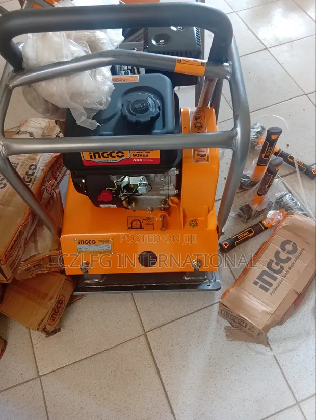 Brand New Ingco Plate Compactor (90kg) - 1