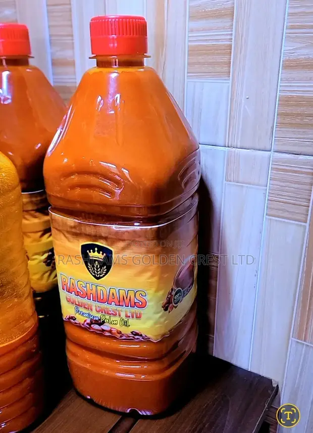 3 Litres Premium Palm Oil | Fresh Natural Red Palm Oil for Cooking - 1