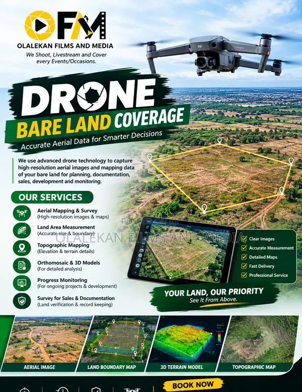 Drone Coverage for Bare Land - 1