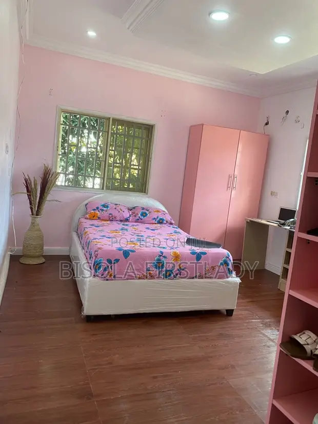 Off-White Bed Frame + Mattress (4.5x6) - 1