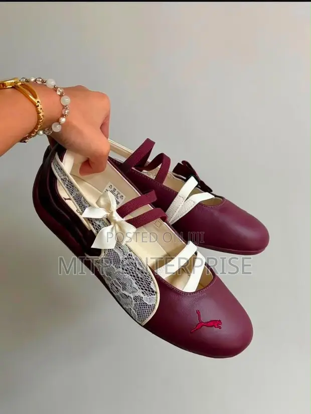 Puma Mary Jane Ballet Flats - 1
