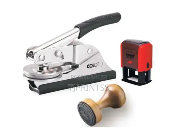Premium Custom Stamps & Official Seals - TJPrintss Lagos - 1