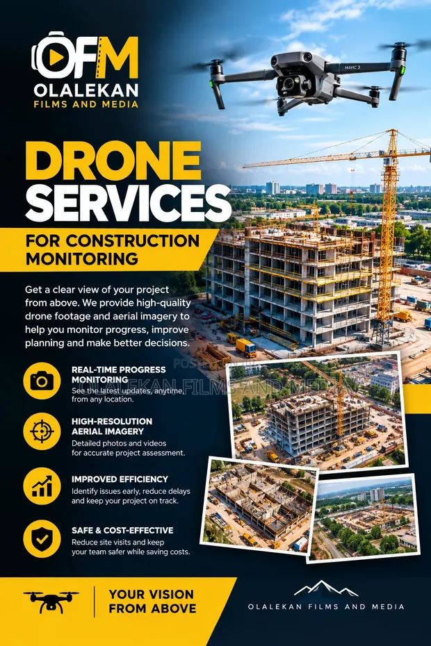 Drone for Construction Monitoring Services - 1