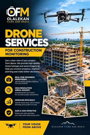 Drone don sa ido kan ayyukan gini