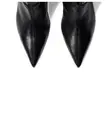 Chloe Black Leather Pointed Toe Boots - Size 40 - 2