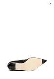 Chloe Black Leather Pointed Toe Boots - Size 40 - 5