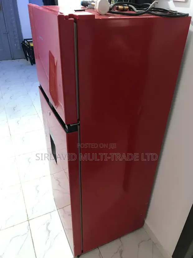 Hisense Refrigerator - Red, 2-Door Top Freezer - 1