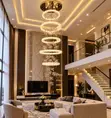 Luxury Crystal Chandelier - 600mm x H2400 - 1