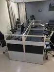 Workforce 4-Seater Ofishin Wurin Aiki Tare Da Bangare - 1