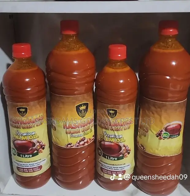 Fresh Red Palm Oil - 1L & 1.5L - 1