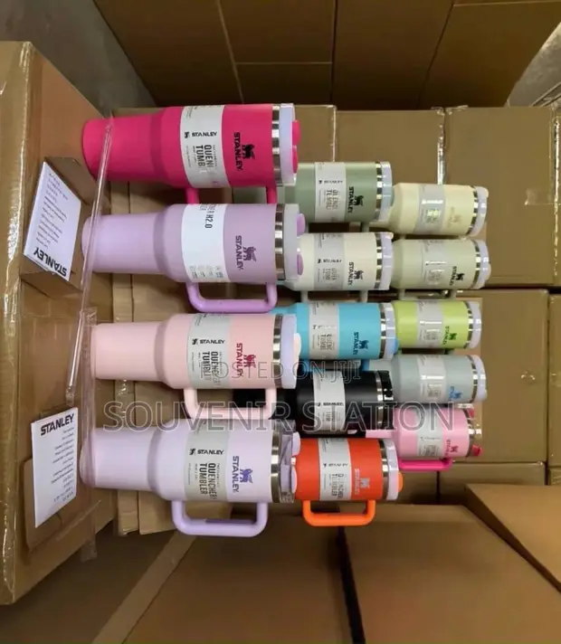1200ml Stanley Water Tumbler with Straw Cover - 1