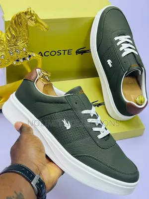 Lacoste Casual Low Top Sneakers - White