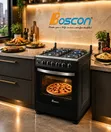 4 Burner Gas Cooker with Oven Stand - Brand New - 2