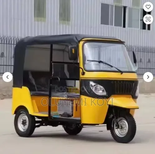 New TVS King Deluxe Plus iTouch Start Tricycle 2026 Yellow - 1