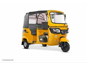 New TVS King Deluxe Plus iTouch Start Tricycle 2026 Yellow