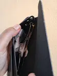 Vintage Oval Sunglasses, Black, Unisex - 3