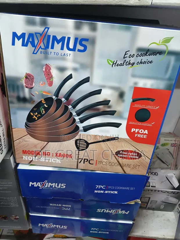 Maxmus 6-in-1 Frying Pan Set - 1
