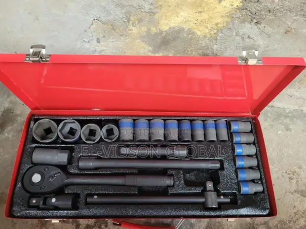 1/2" Drive Impact Socket Set 8-32mm (24 Pieces) - 1