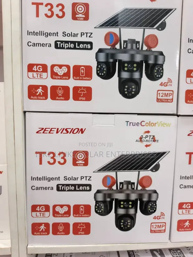 Brand New Solar CCTV Camera - 1