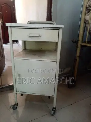 Hospital Bedside Metal Locker - Used