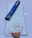 White Cord Lace Fabrics - 4