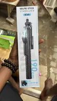 K50 Selfie Stick Mai Tsayawa Tare da Tripod - 2