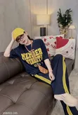 Angel Kay an 2-Piece Cotton & Denim Set (Yara Maza) - 5