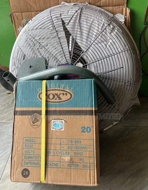 Sabon OX Fan Mai Girman Inci 20 na Masana'antu