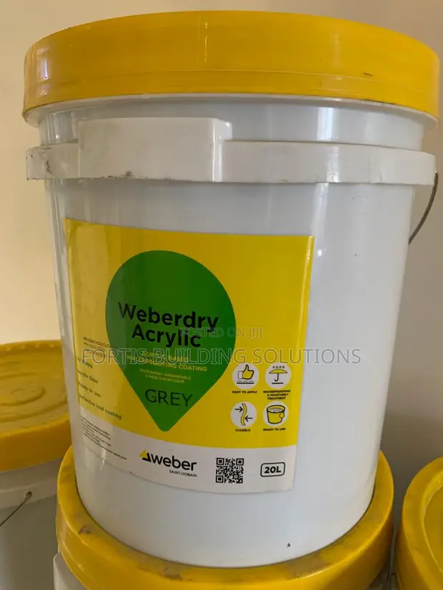 Weberdry Acrylic Waterproofing - Grey - 1