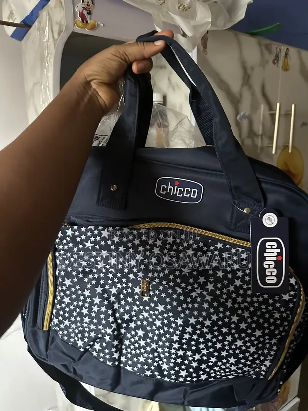 Chicco 5-in-1 Baby Bag - Blue - 1