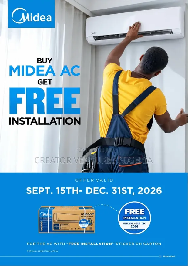 Midea Split Unit AC - 1hp, 1.5hp, 2hp - 1