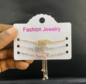 3-in-1 Adjustable Crystal Bracelet Set