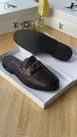 Louis Vuitton Men's Leather Half Shoes - 3