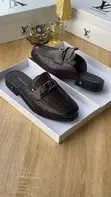 Louis Vuitton Men's Leather Half Shoes - 4